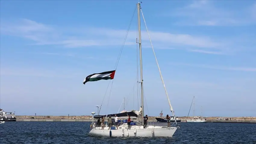 Küresel Sumud Filosu Gazze için yeniden yola çıkıyor haberinin görseli