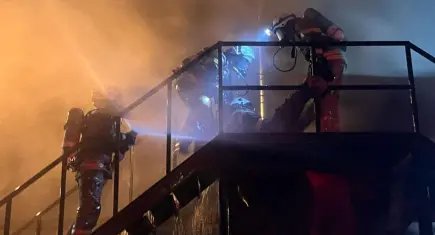 İzmir İtfaiyesi’ne zorlu eğitim