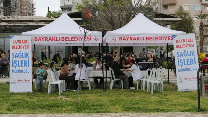 Bayraklı’da Sağlık Haftası’nda ücretsiz hizmet haberinin görseli