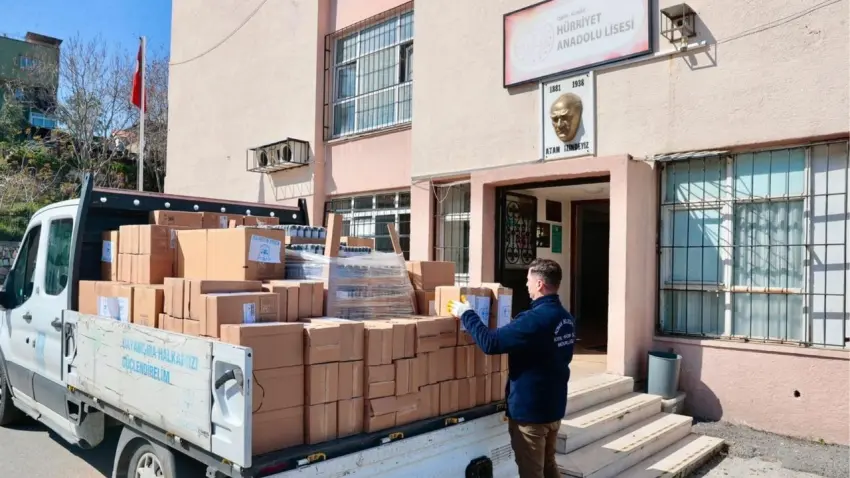 Konak’ta okullarda temizlik ve bakım desteği başladı haberinin görseli