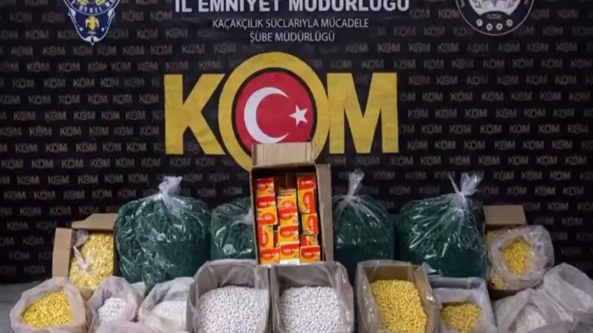 Sahte ilaç fabrikasına baskın: 1,5 milyon hap ele geçirildi haberinin görseli