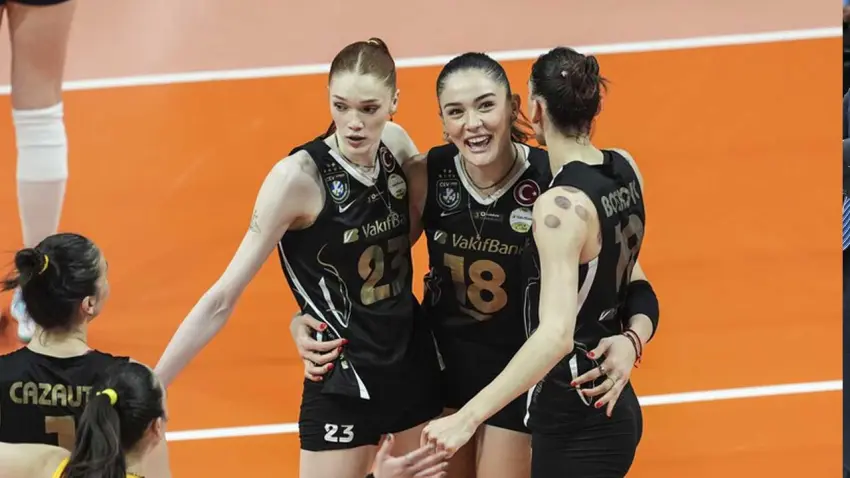 VakıfBank, Fenerbahçe Medicana’yı mağlup ederek seride öne geçti haberinin görseli