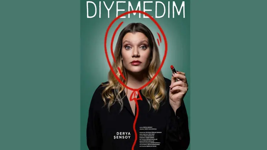 Derya Şensoy’dan tek kişilik oyun: Diyemedim haberinin görseli