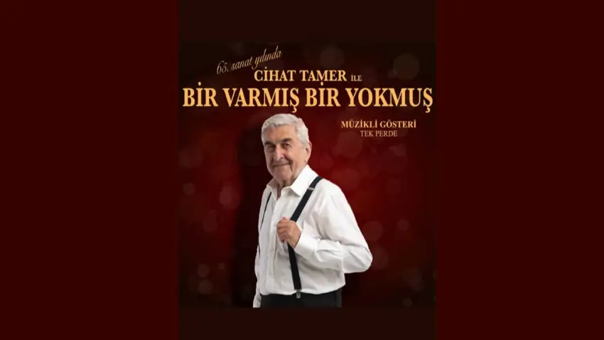 Cihat Tamer’in 60 yıllık sanat yolculuğu sahneye taşınıyor haberinin görseli