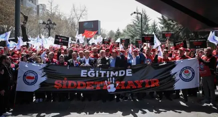 Eğitim-Bir-Sen'den eğitimde şiddete karşı 1 günlük iş bırakma eylemi