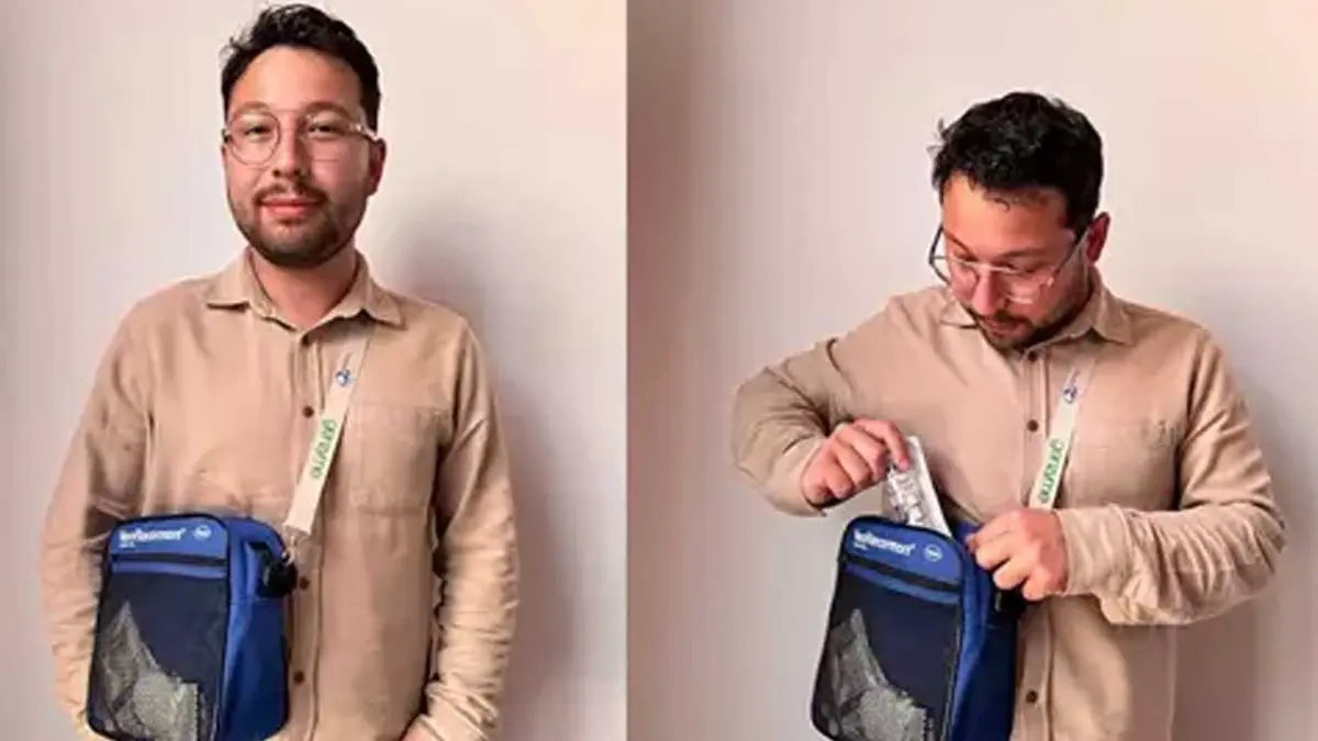 10 yıldır ilk yardım çantasını yanında taşıyor görseli