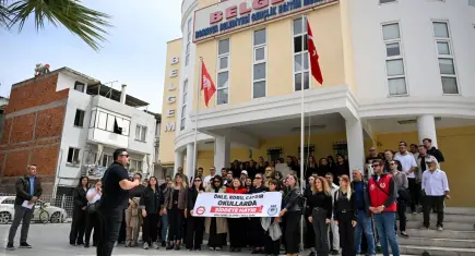 Bornova’da eğitim emekçilerinden okul saldırılarına tepki
