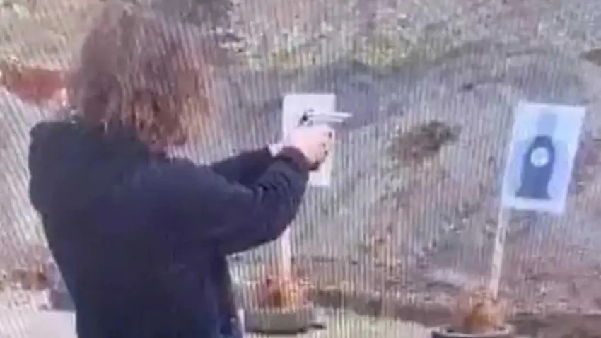 Okul saldırganının poligondaki görüntüleri ortaya çıktı: Hatıra olsun diye çektim haberinin görseli