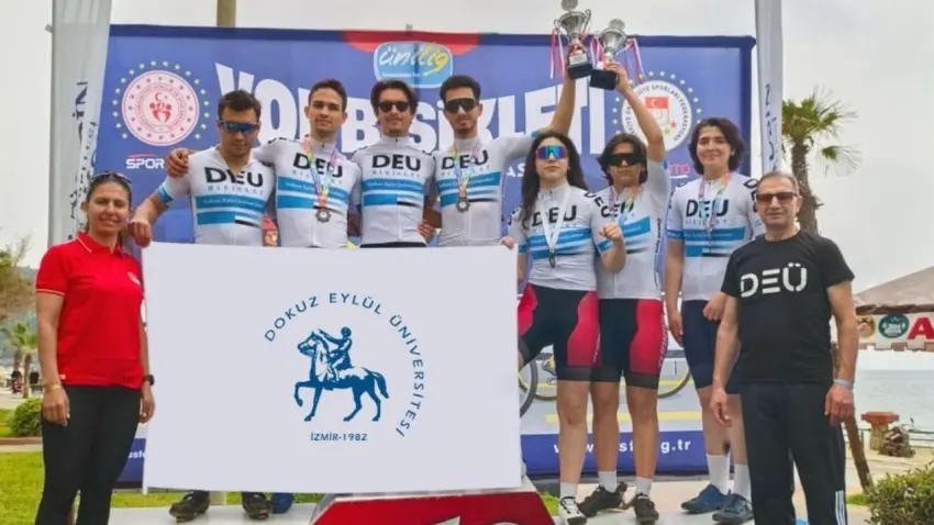 Bisiklet Şampiyonası’nda DEÜ farkı haberinin görseli