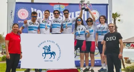 Bisiklet Şampiyonası’nda DEÜ farkı