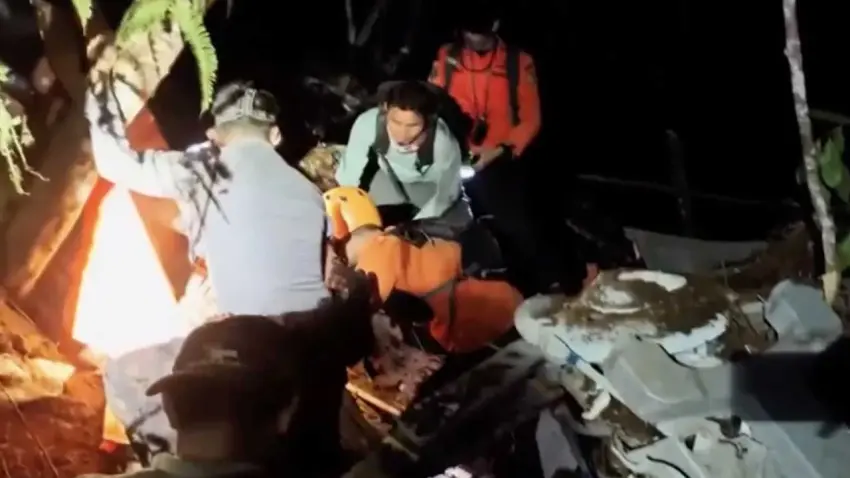 Helikopter kazası: 8 kişi hayatını kaybetti