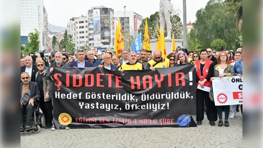 Bornova’da güvenli eğitim isyanı: Okul saldırılarına karşı tek ses