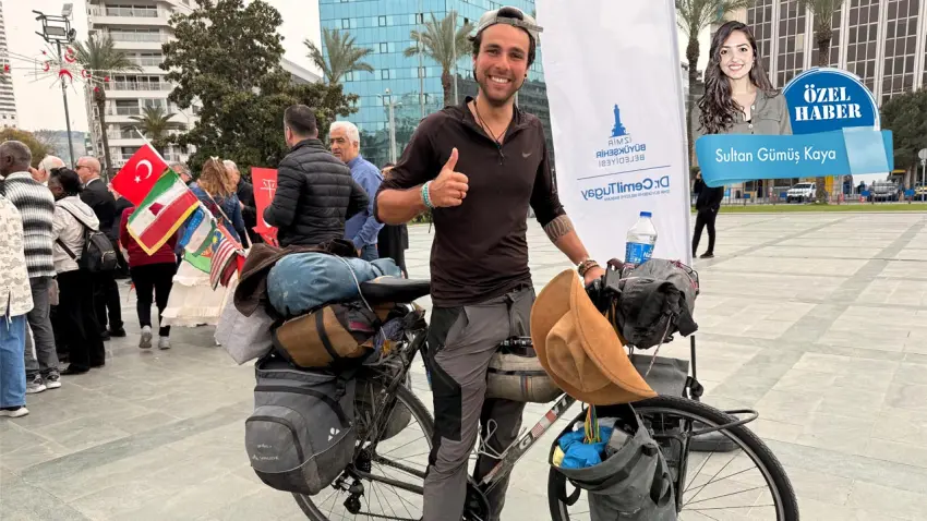 Pedalların peşinde bir hayat: Şimdiki durağı İzmir haberinin görseli