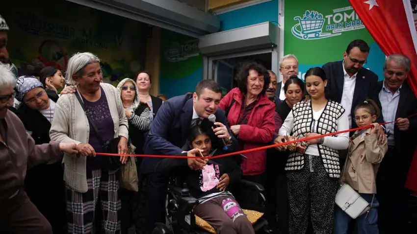 Torbalı'da uygun fiyatlı halk market dönemi başladı haberinin görseli