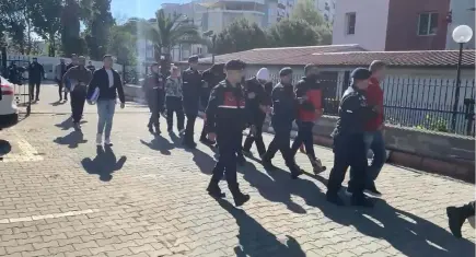 Aydın merkezli yasa dışı bahis operasyonunda 9 şüpheli adliyeye sevk edildi