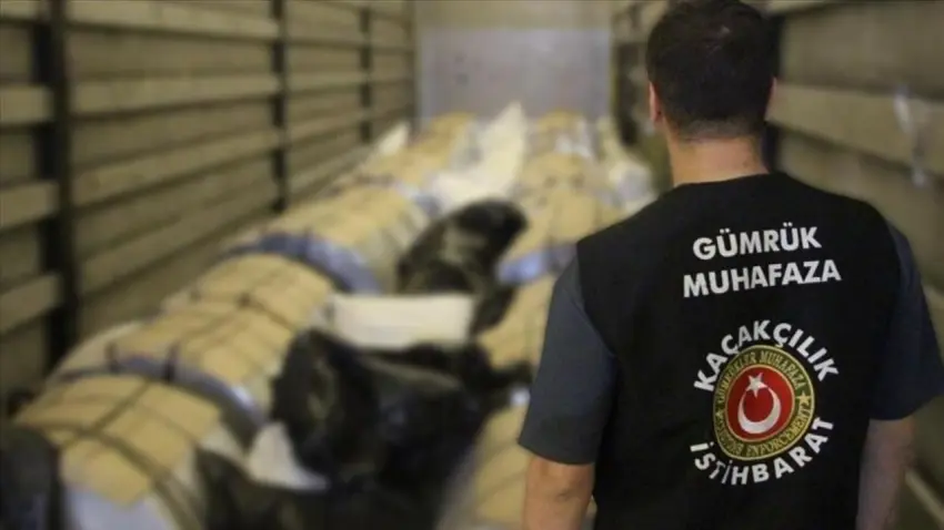 Kapıkule’de dev operasyon: 33,2 milyon liralık kaçak eşya ele geçirildi haberinin görseli