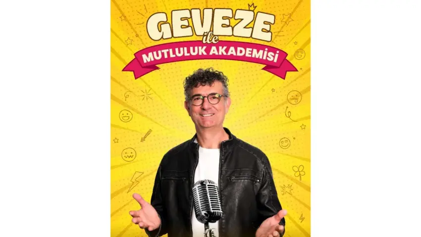 Geveze ile “Mutluluk Akademisi”, İzmir’de seyirciyle buluşuyor