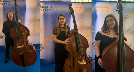 İzmirli genç kontrbasçılardan Slovenya’da madalya yağmuru