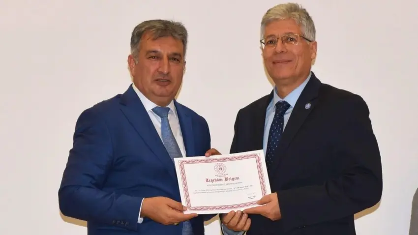 TEŞEKK&Uuml;R BELGESİ