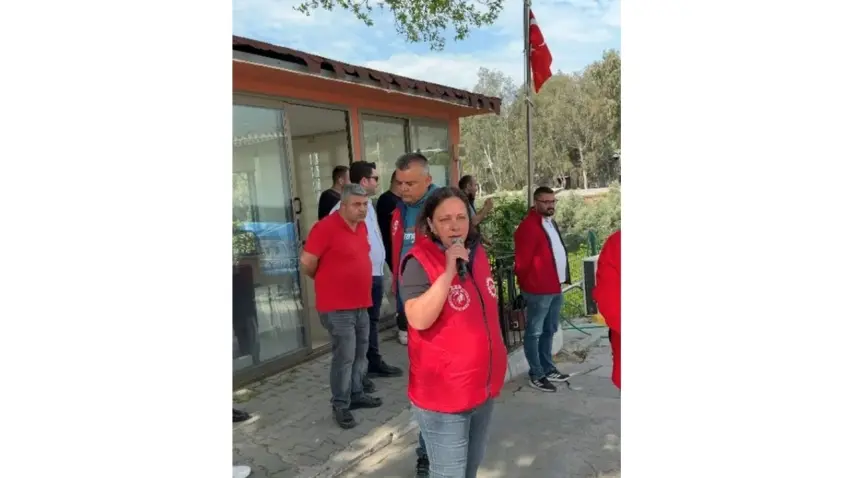 Başkan Ünsal’a protokol ziyaretinde 'maaş' protestosu haberinin görseli