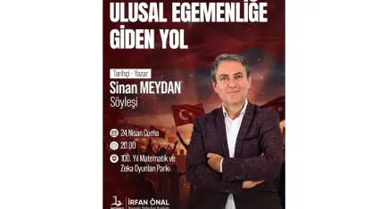 Bayraklı’da 23 Nisan etkinlikleri söyleşiyle sona eriyor