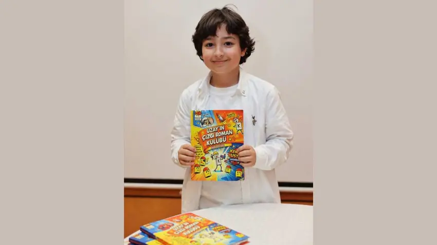 İzmir’de 9 yaşındaki öğrencinin hikayeleri kitap oldu haberinin görseli
