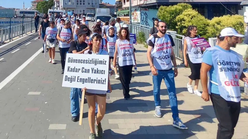 Özel sektör öğretmenlerinden çağrı: Aydınlık bir yarın için birlikte yürüyoruz