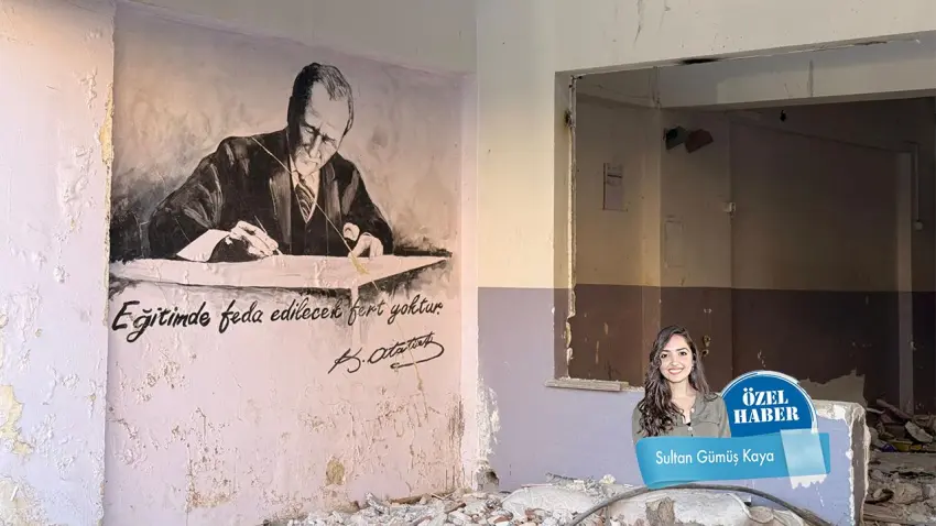 23 Nisan'da acı kare: Okul yıkıldı, söz ayakta kaldı haberinin görseli