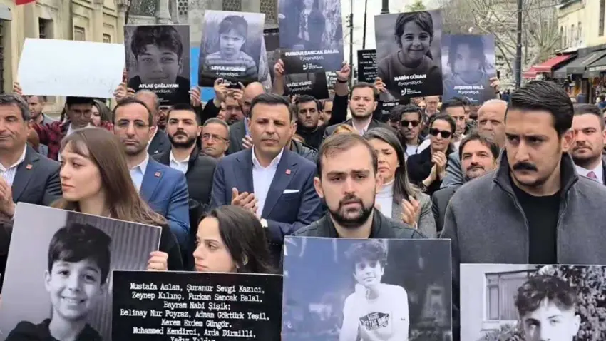 CHP 23 Nisan’da ‘güvenli okul’ talebiyle İstanbul İl Milli Eğitim Müdürlüğü’ne yürüdü haberinin görseli