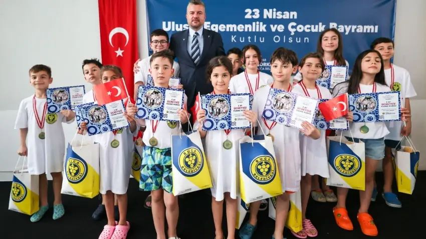 Buca’da 23 Nisan sporla kutlandı haberinin görseli