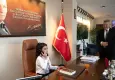 Esila Çam, 23 Nisan’da Güzelbahçe’nin minik başkanı oldu