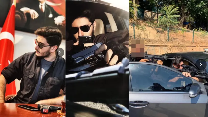 Gülistan Doku davasında tutuklanan Mustafa Türkay Sonel’in silahlı fotoğrafları ortaya çıktı haberinin görseli