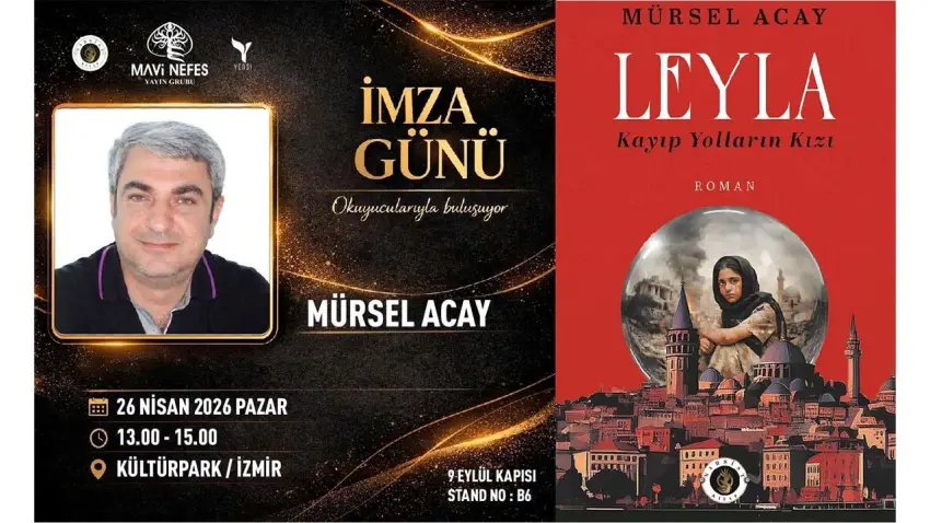 Savaşın tanığı Gazeteci Mürsel Acay, İzmir Kitap Fuarı’nda okurlarıyla buluşacak