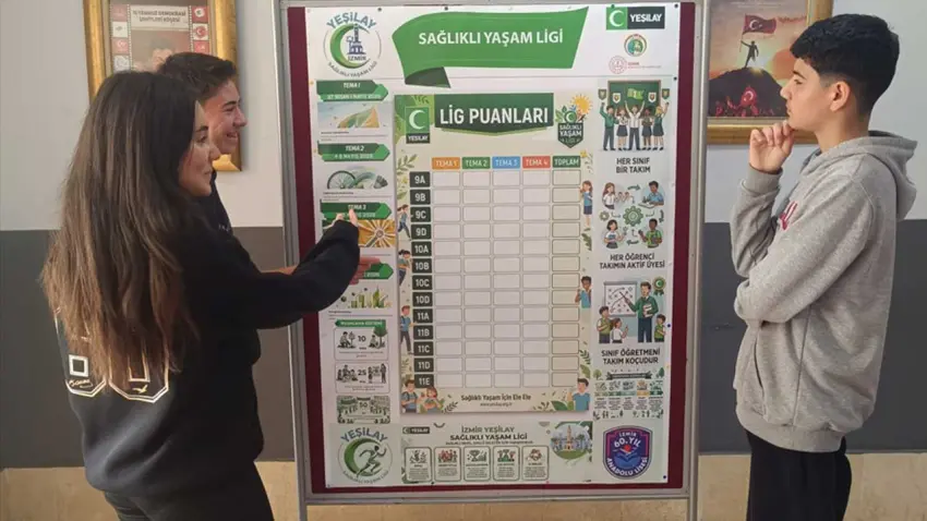 İzmir’de Sağlıklı Yaşam Ligi ile gençlere bağımlılıkla mücadele eğitimi