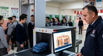 Okullarda 'üst düzey güvenlik' dönemi: X-ray, turnike ve panik butonu geliyor!