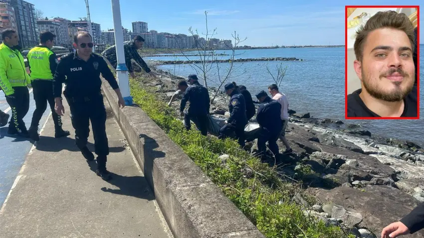 Rize’de sahilde erkek cesedi bulundu haberinin görseli