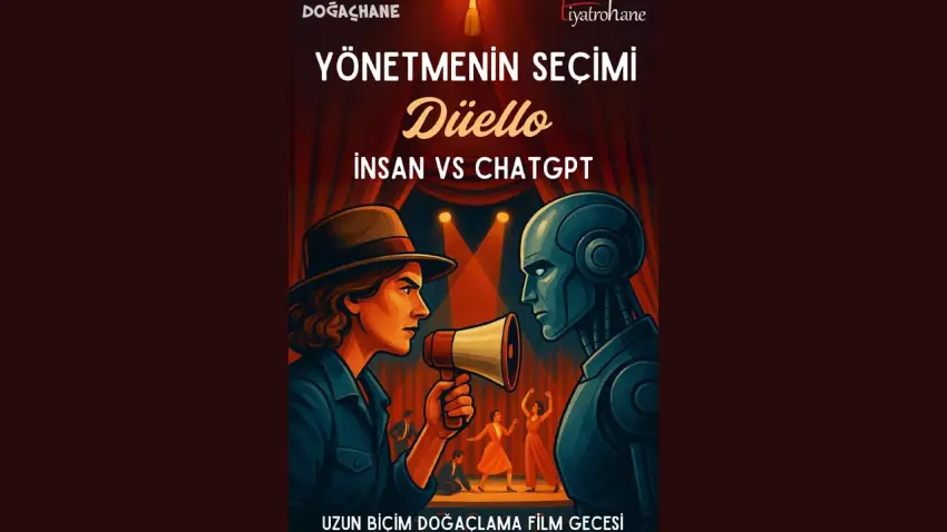 Sahneye Soru: İnsan mı, Yapay Zeka mı? haberinin görseli