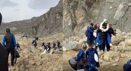 TFF erteleme talebini reddetti : Futbolcular maça böyle gitti