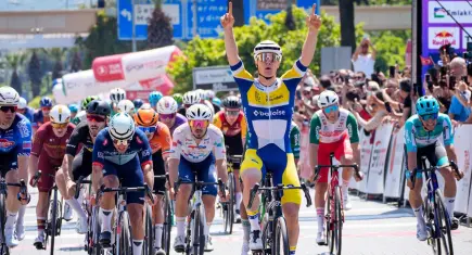 61. Cumhurbaşkanlığı Türkiye Bisiklet Turu'nda ilk etabın kazananı belli oldu