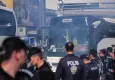 Fenerbahçe taraftarı 45 otobüsle RAMS Park'a geldi