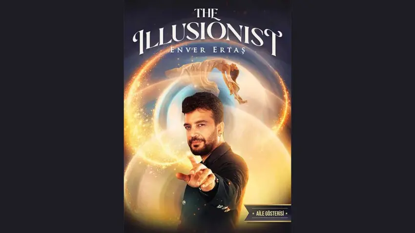 İzmir’de sihir dolu gösteri: The Illusionist – Enver Ertaş sahnede haberinin görseli