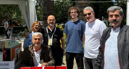 Mürsel Acay’ın savaş romanı Kitap Fuarı’nda okurlarıyla buluştu