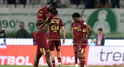 Trabzonspor Konya’da fırsatı kaçırdı: İlk 3’te sıralama değişmedi