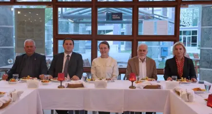 Başkan Mutlu’dan Makedonya THP heyetine ev sahipliği