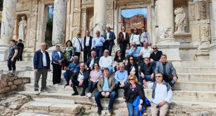 Bornova muhtarlarına Efes ve Şirince motivasyon gezisi düzenlendi