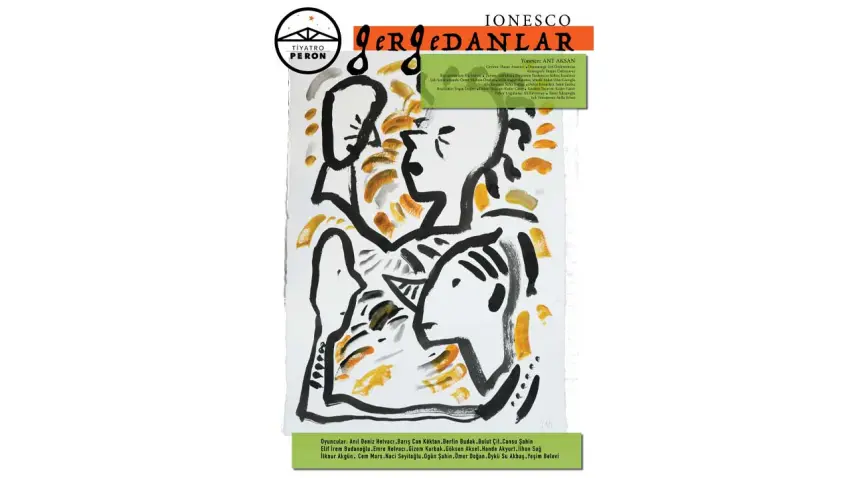 Gergedanlar, Peron Sanat’ta sahnelenecek haberinin görseli