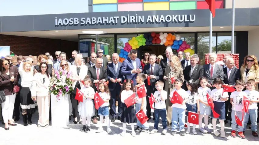 İAOSB’de Sabahat Dirin Anaokulu açıldı haberinin görseli