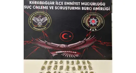 Karabağlar’da uyuşturucu operasyonu: 1 kişi tutuklandı