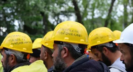 Madencilerin eyleminde uzlaşma: İşçilerin hakları 15 gün içinde ödenecek