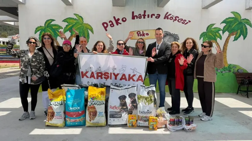 Sanattan sokak hayvanlarına destek: PAKO’da anlamlı ziyaret haberinin görseli